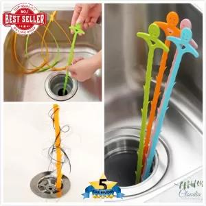 Light Green Kitchen Bathroom Sink Pipe Drain Cleaner Pipelin