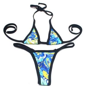 Micro bikini Multi color swimwear mini bikini set