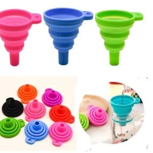 Mini Foldable Silicone Funnel