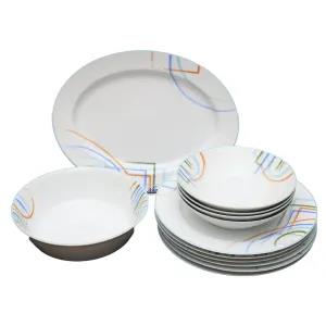 NORITAKE - GM 0803 Gold Mark 12pc Dinner Set