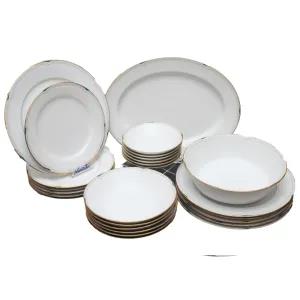 NORITAKE - GM 1214 Gold Mark 26pc Dinner Set