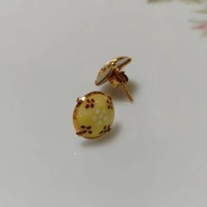 Noritake Juerina Gold colour Line Earring Set - JES2015