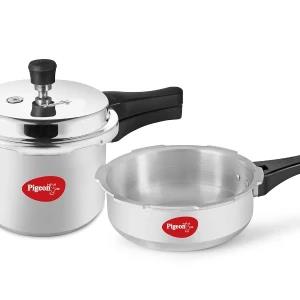 Pigeon Pressure Cooker Set, 2 and 3 Litres