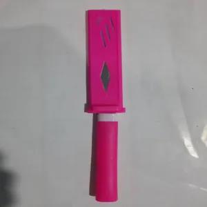 Pink Cheap Fruit Knife with Sheath Paring Knives Peeling Kni