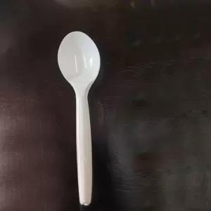 Generic Plastic Disposable Spoon 6.5 inch 12 Pcs