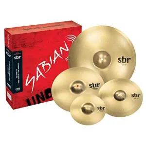 Red Sabian SBR5003BR2 Performance Cymbal Set 14 Hats, 16 C