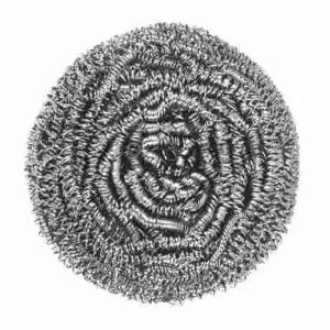 Silver Stainless Steel Scrubber