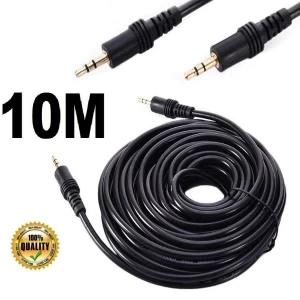 10M 3.5mm Jack Audio Cable 3.5 Male to Male AUX Cable
