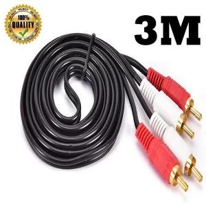 3M 2RCA Male to 2RCA Male Stereo Audio Cable