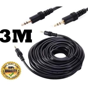 3M 3.5mm Jack Audio Cable 3.5 Male to Male AUX Cable