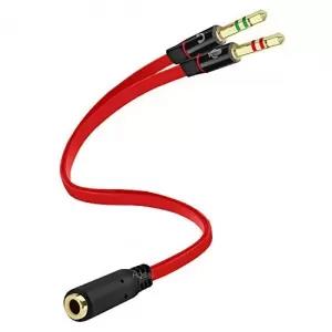 Lolipods 3.5mm Stereo Audio Y Splitter Cable Adapter