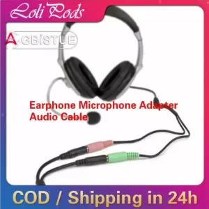 Lolipods 3.5mm Stereo Audio Y Splitter Cable Adapter Male To