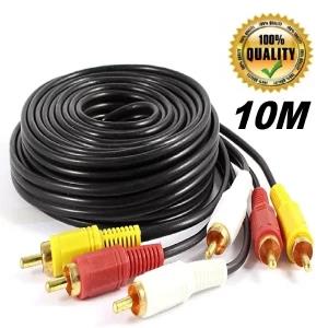 Audio Video Cable 10M Length DVD Player TV Universal