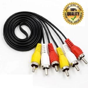 Audio Video Cable 1.5M DVD Player TV Universal 3 RCA