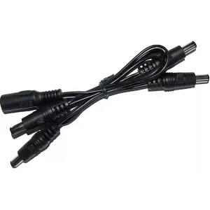Black NUX WAC-001 Guitar Pedal Multi-plug Cable