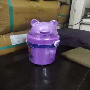 Purple Children Water Bottle - Straw