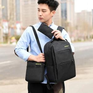 3pcs Backpack Set Laptop Backpack Shoulder Bag