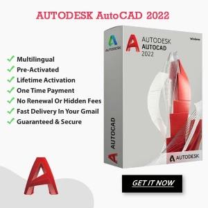 AutoCAD 2022 Pre Activated Lifetime (Windows 10/11)