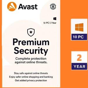 Avast Premium Security (Internet Security) 2-Year 10 PC