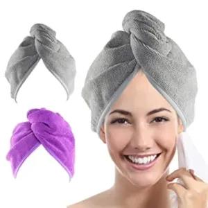 Generic Microfiber Hair Towel Super Absorbent Quick Dry