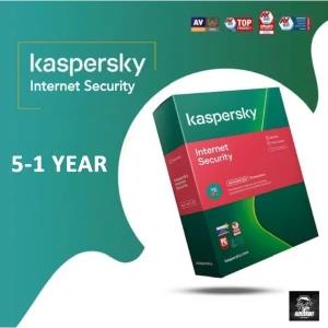 Kaspersky Internet Security 5PC-1YEAR New 2024 - GENUINE