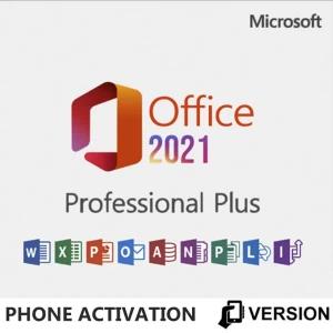 MS Office Pro Plus 2021 Retail Key Telephone Activation