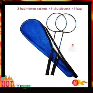 Multi 2PCS Full Carbon Fiber Ultralight Badminton Racket Set