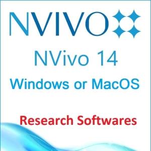 NVIVO 14 for Windows or MacOS for 1 Year