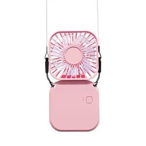 Rechargeable Portable Handheld Fan Mini Desktop Hanging Batt