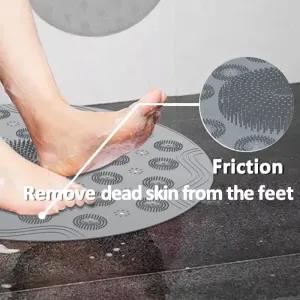 Silicone Material Non-Slip Bathroom Mat