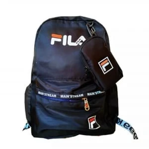 FILA Backpack with Side Pouch for Men