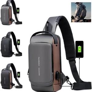 Multifunction Anti-theft USB Shoulder Bag