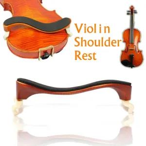 Neutral Violin shoulder rest 4/4 3/4 (flame maple violin par