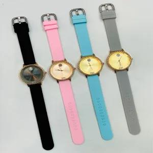 Black Simple Women Casual Watches