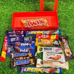Budget Chocolate Gift hamper For Valentine birthday Parties
