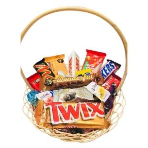 Chocolate Box Gift Hampers Including Bucket And Wrapping