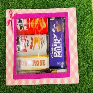 Chocolate Gift Box For Valentine Birthday Parties and Other