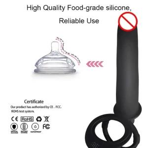 Generic Double Penetration Dildo Sex Toy for Couples