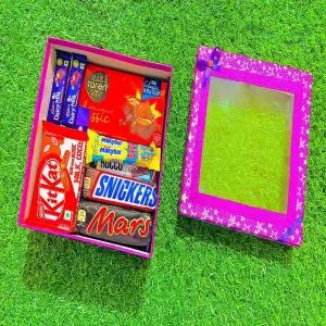 Lovely Magenta Gift Box Valentine Birthday Parties Chocolate