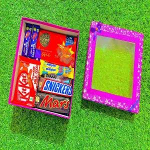 Lovely Magenta Gift Box Valentine Birthday Parties Chocolate