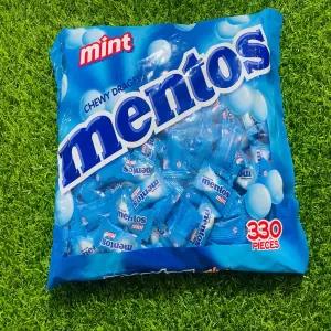 Mentos Mint Flavor Chew Dragees Toffees 891g Pack (330Pcs)
