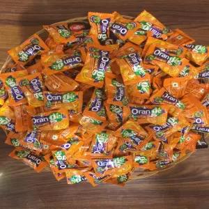 Orange Doubles Centerfilled Candy Toffees x 50pcs (Vitamin C