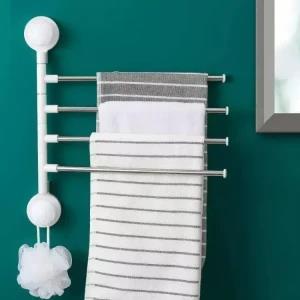 NEW Seamless Suction Cup Towel Rack