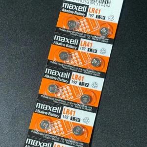 1.5V Maxell Alkaline LR41 Battery (10 PCS)