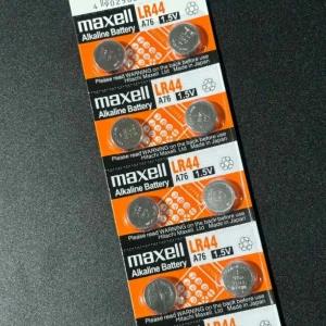 1.5V Maxell Alkaline LR44 Battery (10 PCS)