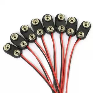 5Pcs 9 V Battery Clip Connector High Quality