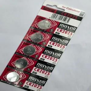 CR2025 Maxell 5pec Battery CR 2016 CR2025 CR2032 CR1220 Lith