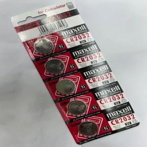 CR2032 Maxell 5pec Battery CR 2016 CR2025 CR2032 CR1220 Lith