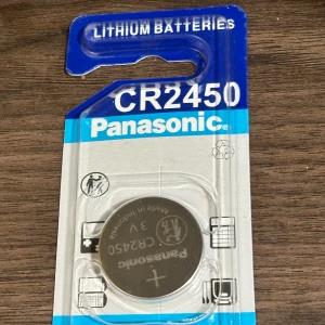 LITHIUM CR2450 Panasonic Battery 3V