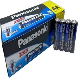 Blue Panasonic AA Battery (60 Pieces)